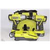 Image 1 : RYOBI DRILL AND IMPACT 18V WITH 2 BATTERIES &