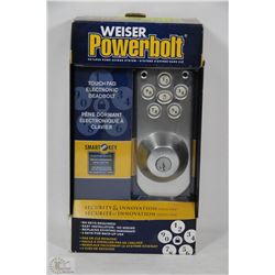WEISER POWERBOLT KEYLESS DOOR LOCK