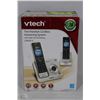 Image 1 : V-TECH 2 HANDSET CORDLESS HOME PHONE WITH