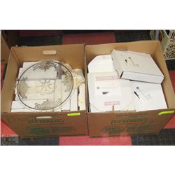 2 BOXES OF ESTATE COLLECTOR PLATES