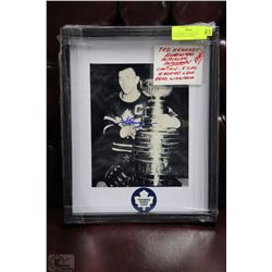 TED KENNEDY  GUARANTEED AUTHENTIC AUTOGRAPH