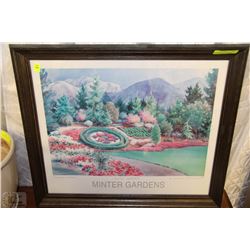 JULIEANN MCGUINESS SIGNED "MINTER GARDENS" ARTWORK
