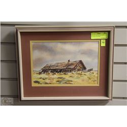 1975 CECIL B.STAIGH WATER COLOR ON PAPER ARTWORK