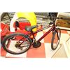 Image 1 : SUPERCYCLE 1500 RED 18 SPEED MOUNTAIN BIKE