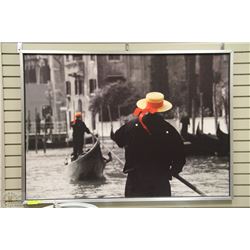 LARGE LLOYD SUTTON BLACK AND WHITE PICTURE OF