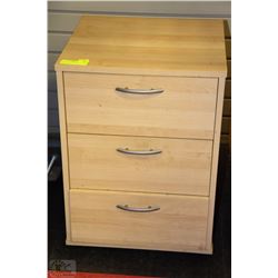 3 DRAWER NIGHTSTAND 16"X16"X22"H