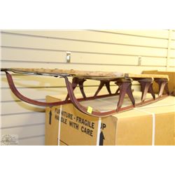 VINTAGE RACING TOBOGGAN 45"L X 20"W