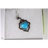 Image 1 : HOWLITE SWISS MARCASITE& AUSTRALIAN CRYSTAL PENDANT