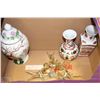 Image 1 : BOX OF MISC. INCLUDING ORNAMENTS & MORE