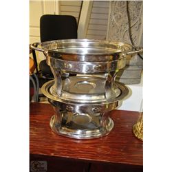 STAINLESS STEEL OVAL FOOD WARMER