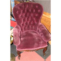 ANTIQUE PARLOUR CHAIR