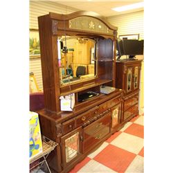 3-PC WOOD DRESSER SET INCL. DRESSER W/