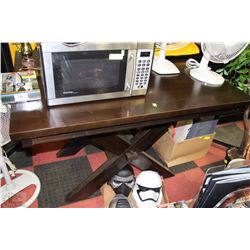 WOODEN ETZIA BAR TABLE WITH BUTTERFLY LEAF