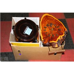 LOT OF COLLECTORS PLATES, CHINA HEALTHY TEAPOT,