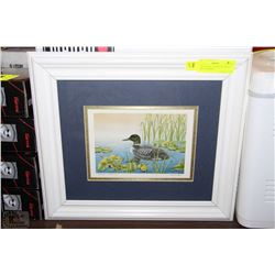 "DAWN LIGHT" COMMON LOON BY MORGAN WARREN