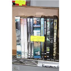FLAT OF 11 DVDS SEASON SERIES; WALKING DEAD, CSI