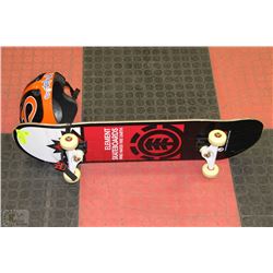 ELEMENT SKATEBOARD WITH VENTURE TRUCKS, &