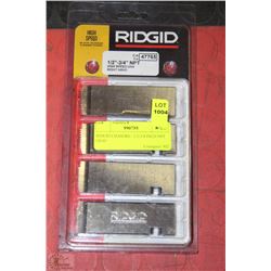RIDGID CHASERS - 1/2-3/4 INCH NPT HIGH