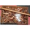 Image 1 : BOX FULL OF NEW COPPER FITTINGS - CLAMP