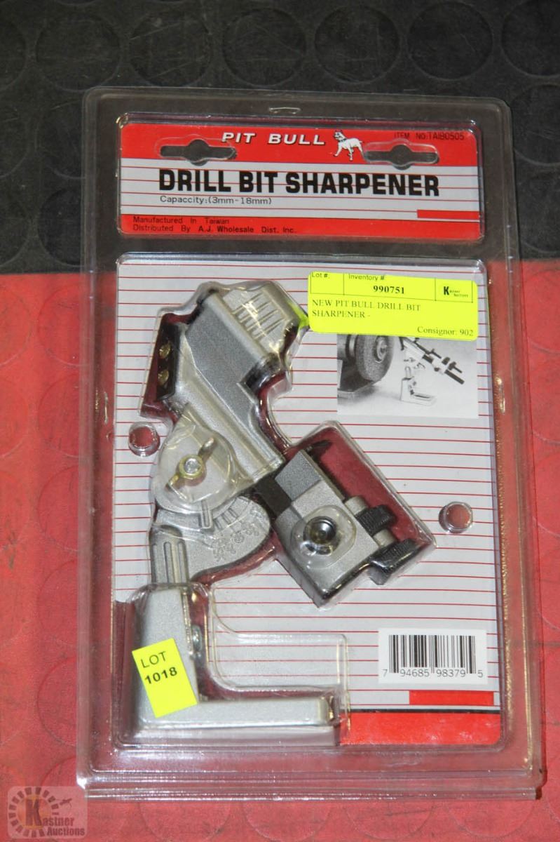 NEW PIT BULL DRILL BIT SHARPENER