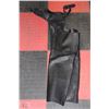 Image 1 : PAIR OF MENS LEATHER CHAPS