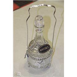 CRYSTAL WHISKEY DECANTER