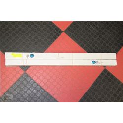 LOT OF 2 BLUE BEADED CURTAINS 36" WIDE