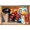 Image 1 : LOT OF KIDS FIGURINES INCLUDING 2 BINOCULARS,CARS