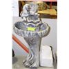 Image 1 : DECORATIVE BIRD BATH FOUNTAIN WITH PUMP
