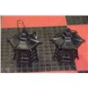 Image 1 : PAIR OF CAST IRON LANTERNS