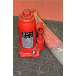 5 TON BOTTLE JACK WITH 3PC HANDLE