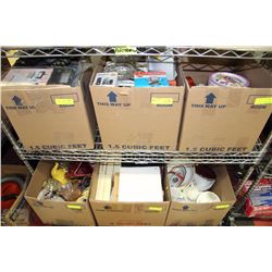 6 BOXES OF ASST. ESTATE MISC