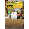 Image 1 : BOX OF ASST. PAINTING SUPPLIES