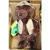 Image 1 : NEW SINGING FISHING BEAR 14" TALL