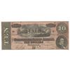Image 1 : 1864 $10 The Confederate States of America Note