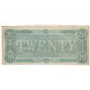 Image 2 : 1864 $20 The Confederate States of America Note