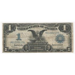 1899 $1 Black Eagle Silver Certificate Note