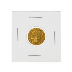 1912 $2 1/2 Indian Head Quarter Eagle Gold Coin