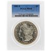 Image 1 : 1881-S $1 Morgan Silver Dollar PCGS Graded MS64