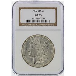 1902-O $1 Morgan Silver Dollar NGC Graded MS63