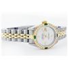 Image 2 : Womens Rolex Two-Tone Baguette Diamond And Emerald DateJust Wristwatch
