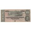 Image 1 : 1864 $10 The Confederate States of America Note