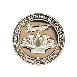 Flamingo Hilton $7 Casino Gaming Token .999 Silver Limited Edition