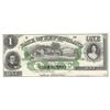 Image 1 : 1800s $1 Bank of New-England Obsolete Note