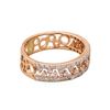 Image 1 : 14KT Rose Gold 0.50ctw Diamond Ring