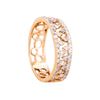 Image 3 : 14KT Rose Gold 0.50ctw Diamond Ring