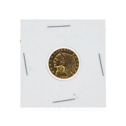 1928 $2 1/2 Indian Head Quarter Eagle Gold Coin