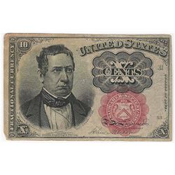 March 3, 1863 Ten Cent Fifth Issue Fractional Note