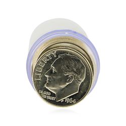 Roll of (50) 1964-D Brilliant Uncirculated Roosevelt Dimes
