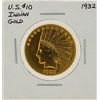 Image 1 : 1932 $10 Indian Head Eagle Gold Coin
